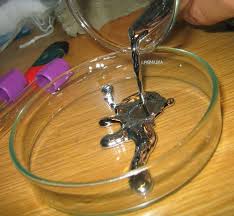 White Liquid Mercury